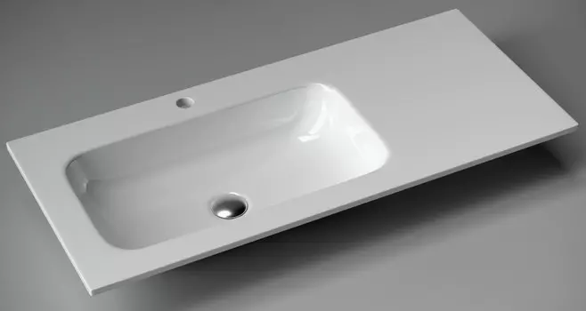 Раковина 101x45,7 см Ceramica Nova Element CN7014