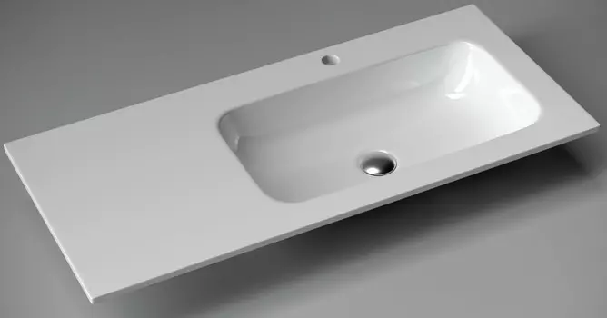 Раковина 101x45,7 см Ceramica Nova Element CN7015