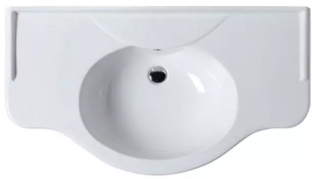 Раковина 110x65 см с одним отверстием под смеситель Azzurra Giunone GIU200110/ALZA bi*1