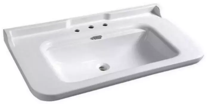 Раковина 120x55 см Kerasan Waldorf 4144K1bi/cr*3