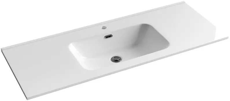 Раковина 121x46,5 см Ceramica Nova Element CN7006