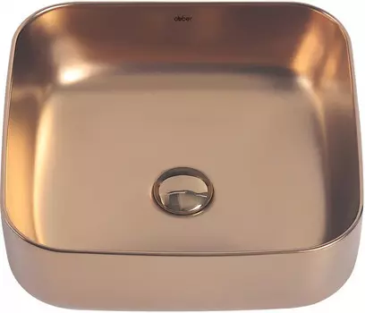 Раковина 38,5x38,5 см Abber Rechteck AC2211MRG