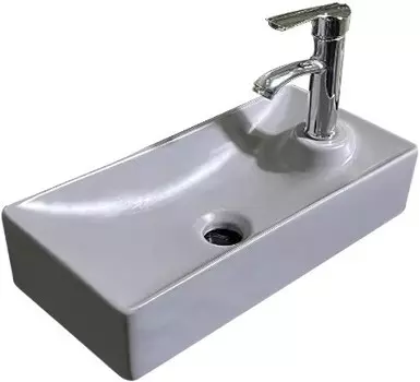 Раковина 43,5x21 см SantiLine SL-2009LMG