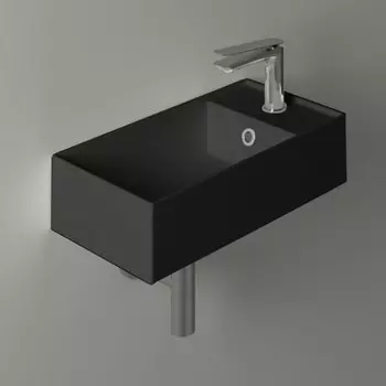 Раковина 50x27 см Simas Agile AG50 nero matt*1