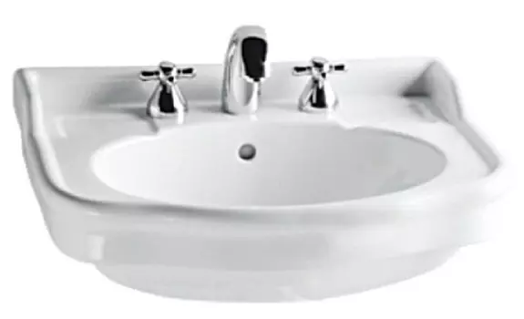 Раковина 57 см белый с одним отверстием под смеситель Vitra Efes 6155B003-0001
