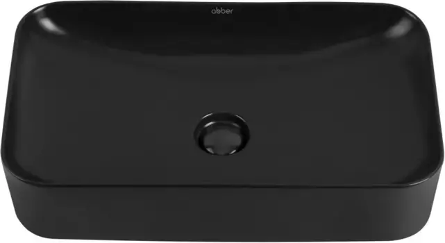 Раковина 60,5x35 см Abber Rechteck AC2204MB