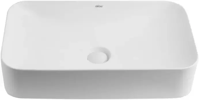 Раковина 60,5x35 см Abber Rechteck AC2204MW