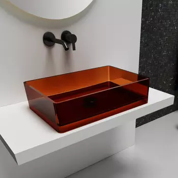 Раковина 60x40 см Abber Kristall AT2803Opal