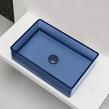 Раковина 60x40 см Abber Kristall AT2803Saphir