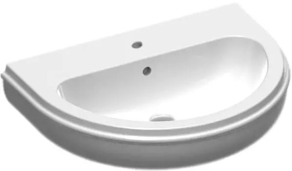 Раковина 70х51 см Azzurra Charme CHA270 bi*1