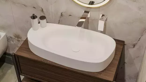 Раковина 70x35 см Whitecross Moonstone F 0732.070035.200