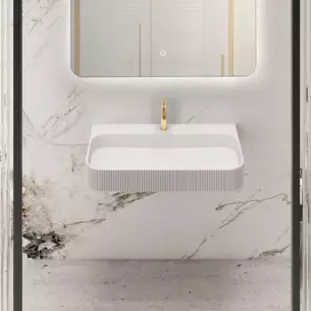 Раковина 90x46 см Vincea VWB-6SG90MW