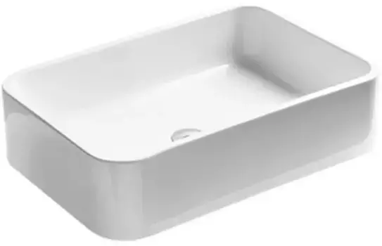 Раковина-чаша AXA Cosa 8621001 60x45 см, накладная, белый глянец