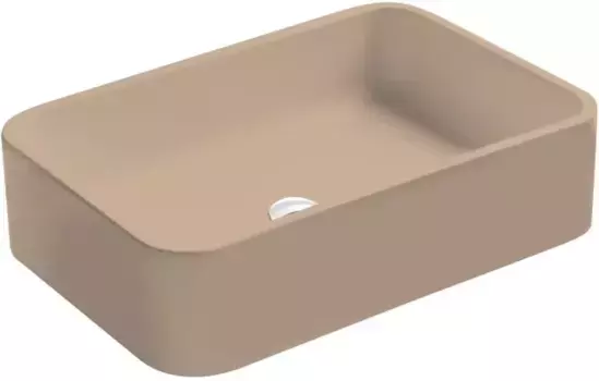 Раковина-чаша AXA Cosa 8621010 60x45 см, накладная, бежевый матовый