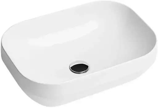 Раковина-чаша AXA Decus 8520001 50x35 см, накладная, белый глянец