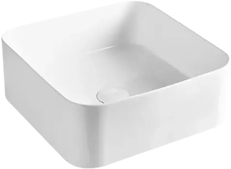 Раковина-чаша AXA Mate 7810001 40x40 см, накладная, белый глянец