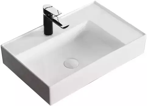 Раковина-чаша Ceruttispa CR0017 60,5x38 см, накладная, белый