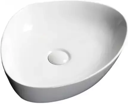 Раковина-чаша Ceruttispa CR0021C 50x40 см, накладная, белый