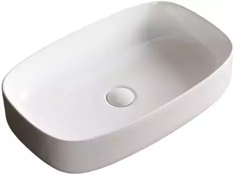 Раковина-чаша Ceruttispa CR0045 59x37 см, накладная, белый