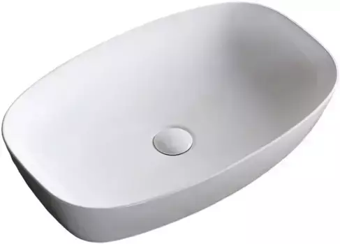 Раковина-чаша Ceruttispa CR0063 60x38,5 см, накладная, белый