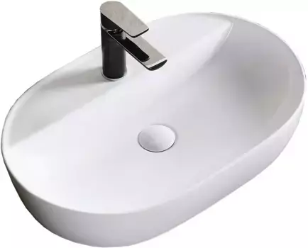 Раковина-чаша Ceruttispa CR0076 50x38 см, накладная, белый