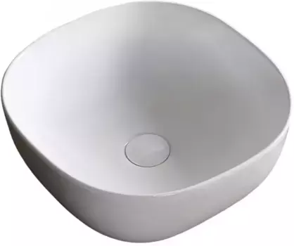 Раковина-чаша Ceruttispa CR0077 41x41 см, накладная, белый