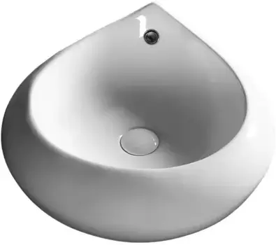 Раковина-чаша Ceruttispa CR045E 47,5x47 см, накладная, белый