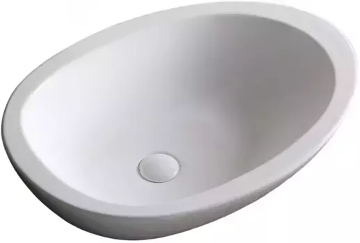 Раковина-чаша Ceruttispa CR1005 66x48,5 см, накладная, белый