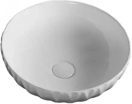 Раковина-чаша Ceruttispa CR3301B 40x40 см, накладная, белый