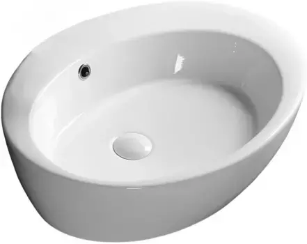 Раковина-чаша Ceruttispa CR7026A 60x47 см, накладная, белый