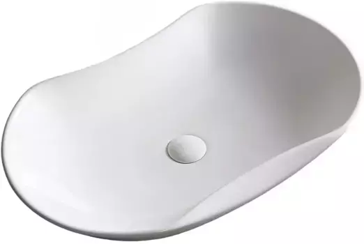 Раковина-чаша Ceruttispa CR7031 67x41,5 см, накладная, белый