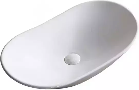 Раковина-чаша Ceruttispa CR7031B 64x36 см, накладная, белый