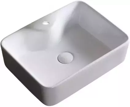 Раковина-чаша Ceruttispa CR7051 48x37 см, накладная, белый