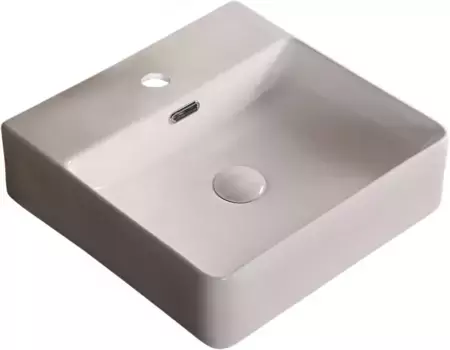 Раковина-чаша Ceruttispa CR7602B 42x42 см, накладная, белый