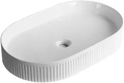 Раковина-чаша Ceruttispa CR8009 58x36 см, накладная, белый