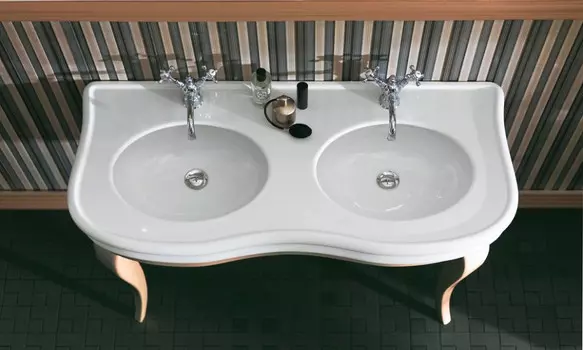 Раковина двойная 120x54 см Simas Lante LA12bi*1