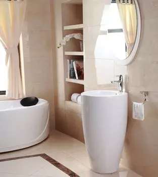 Раковина напольная 49х49 см Mira MR-4949NP