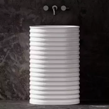 Раковина напольная 58x38 см Abber Stein AS2550