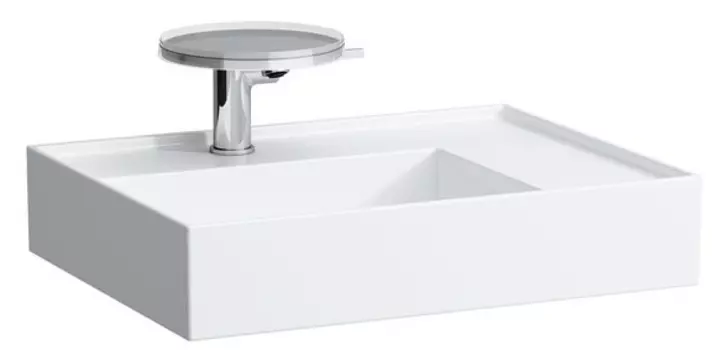 Раковина с полочкой справа 60 см Laufen Kartell by Laufen 8.1033.4.000.104.1