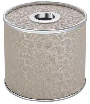 Салфетница бежевый хром Geralis Flower S-FLH