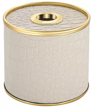 Салфетница бежевый золото Geralis Croco S-KLG