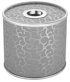 Салфетница серебро хром Geralis Flower S-FHH