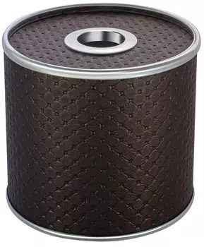 Салфетница шоколад хром Geralis Punto S-PCH