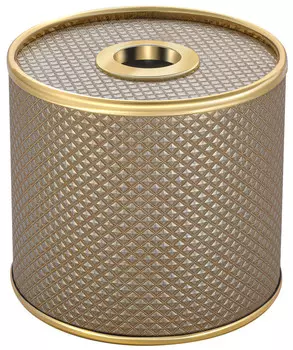 Салфетница темно-бежевый золото Geralis Romb S-RBG