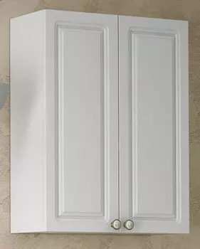 Шкаф двустворчатый подвесной 55x70 см белый глянец Corozo Классика SD-00000326