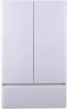 Шкаф двустворчатый подвесной 60x100 см белый матовый Style Line Атлантика СС-00002226