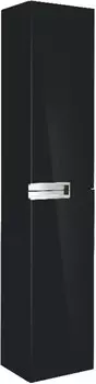 Шкаф-колонна подвесная черный глянец Roca Victoria Nord Black Edition ZRU9000095