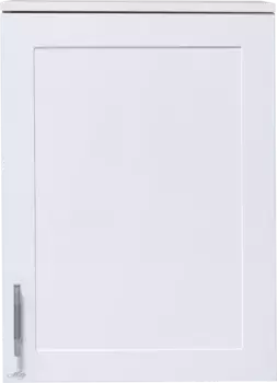 Шкаф одностворчатый Misty Купер П-Куп08050-031П 49,8x70,1 см R, белый матовый