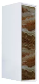 Шкаф оникс/белый глянец R Marka One Seattle У73157