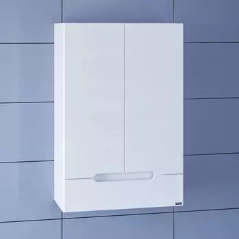 Шкаф подвесной белый глянец Санта Лондон 424004